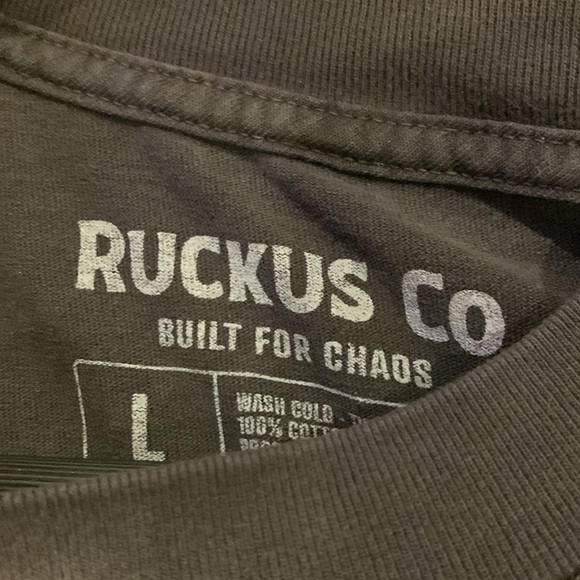 🎯 Ruckus CO shirt size L & color Pepper - Picture 7 of 9